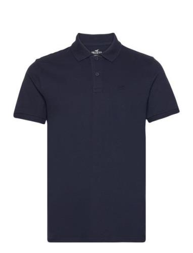 Hco. Guys Knits Tops Polos Short-sleeved Navy Hollister