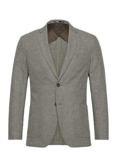 Slhslim-Bath Linen Blz Suits & Blazers Blazers Single Breasted Blazers...