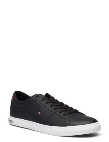 Tommy Hilfiger Essential Leather Detail Vulc Svart