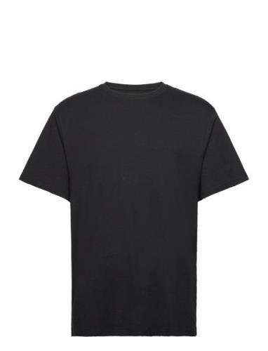 Dplos Angeles T-Shirt Tops T-shirts Short-sleeved Black Denim Project