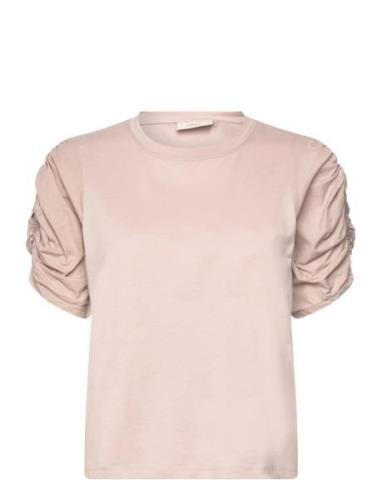 InWear Payanaiw Woven Trim Tshirt Rosa