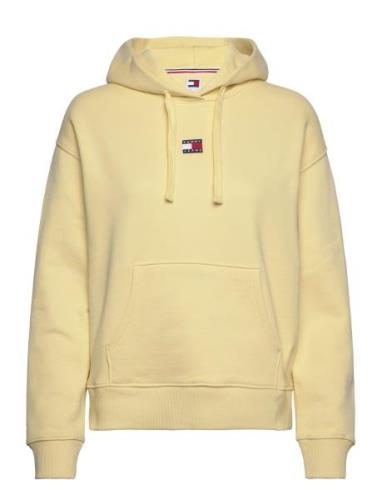 Tommy Jeans Tjw Bxy Badge Hoodie Gul