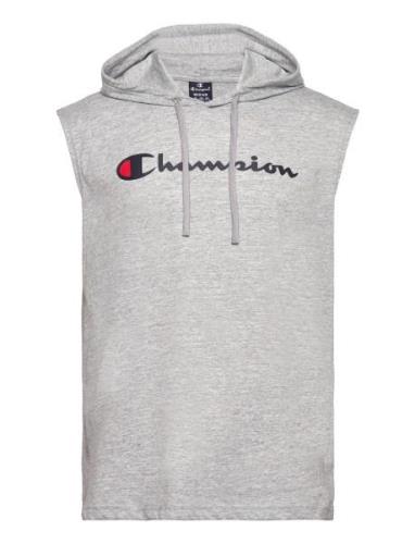 Champion Hooded Sleeveless T-Shirt Grå