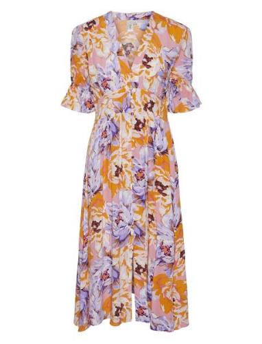 YAS Yasfarron 2/4 Midi Dress S. - Show Lila