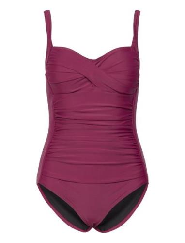 Argentina Swimsuit Baddräkt Badkläder Red Missya