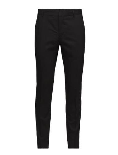 Calvin Klein Stretch Wool Slim Suit Pant Svart