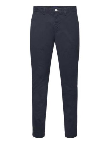 GANT Hallden Sunfaded Chinos Marinblå