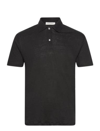 Bs Akter Regular Fit Polo Shirt Tops Polos Short-sleeved Black Bruun &...
