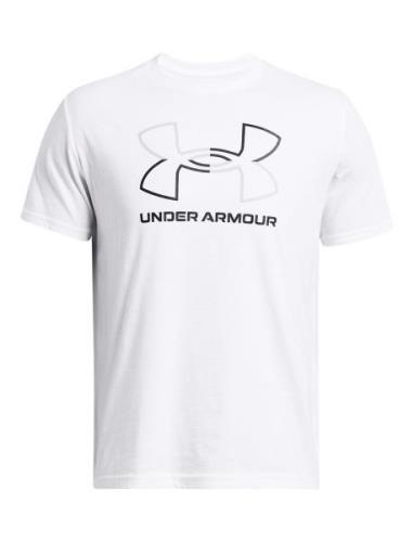 Ua Gl Foundation Update Ss Sport T-shirts Short-sleeved White Under Ar...