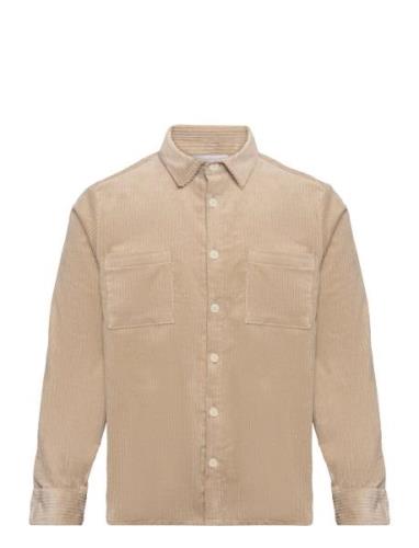 Wax London Whiting Overshirt Kräm