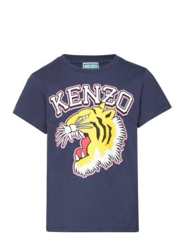 Kenzo Short Sleeves Tee-Shirt Blå