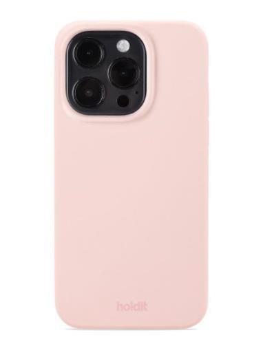 Silic Case Iph 14 Pro Mobilaccessoarer-covers Ph Cases Pink Holdit