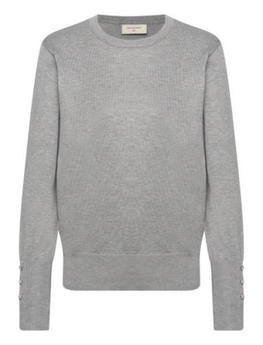 Fqkatie-Pullover Tops Knitwear Jumpers Grey FREE/QUENT
