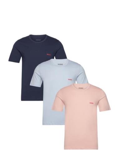 HUGO T-Shirt Rn Triplet P Rosa