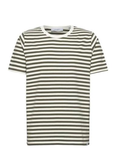 Adrian Stripe T-Shirt Designers T-shirts Short-sleeved Multi/patterned...