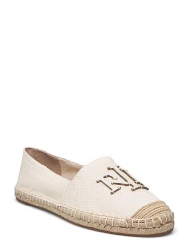 Cameryn Iii Canvas & Leather Espadrille Sandaletter Expadrilles Låga B...