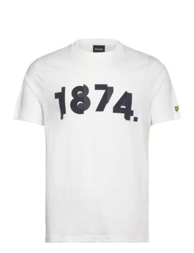 Lyle & Scott 1874 Graphic T-Shirt Vit