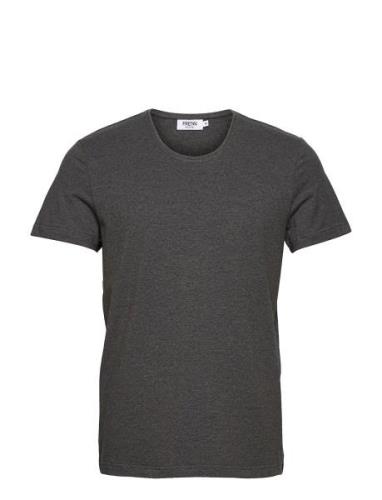 Henri Organic Cotton T-Shirt Tops T-shirts Short-sleeved Black FRENN