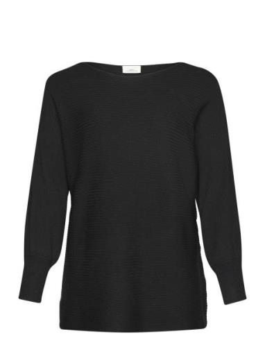 ONLY Carmakoma Carnew Adaline L/S Pullover Knt Svart