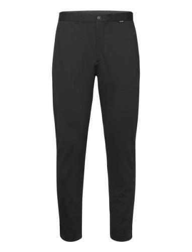 Comfort Knit Tapered Pant Bottoms Trousers Casual Black Calvin Klein