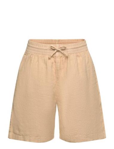 Relaxed Linen Shorts Bottoms Shorts Casual Beige GANT