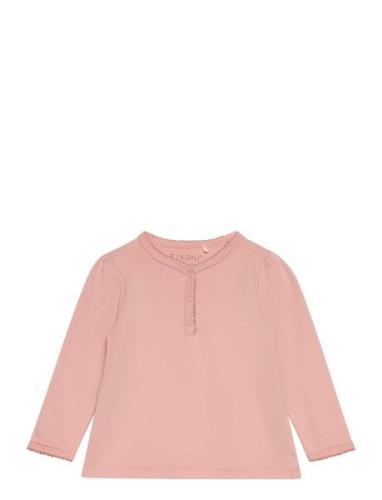 Fixoni Blouse Ls - Solid Rosa