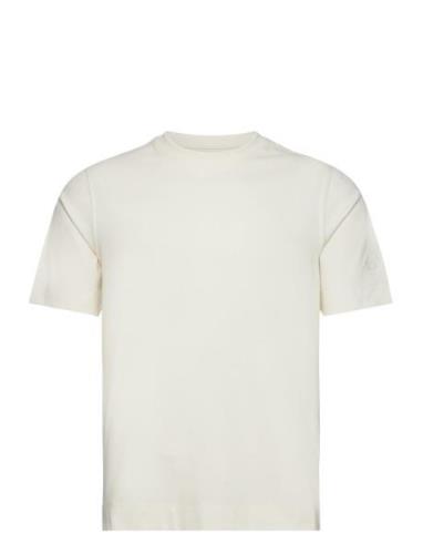 Mmgharvey O-Ss Tee Tops T-shirts Short-sleeved Cream Mos Mosh Gallery