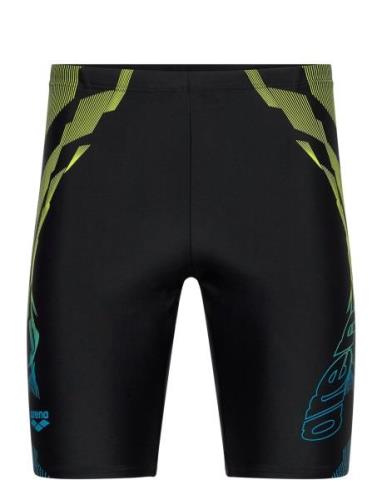 Men's Arena Gleam Swim Jammer Black Badshorts Black Arena