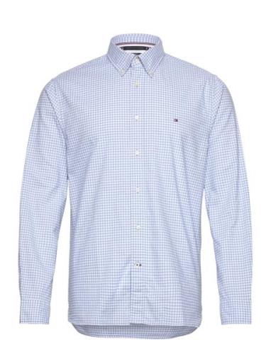 Tommy Hilfiger 1985 Oxford Gingham Rf Shirt Blå