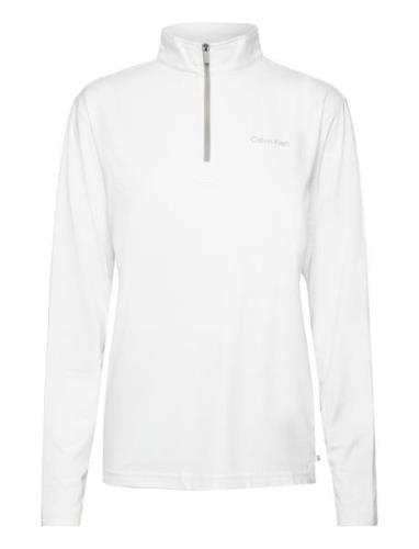 Calvin Klein Golf Newport Half Zip Vit