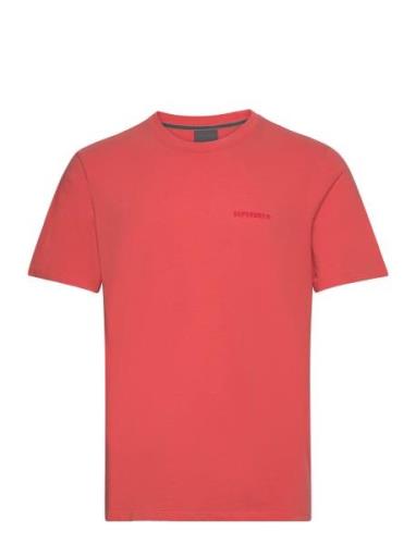 Superdry Sport Overdyed Logo Loose Tee Orange