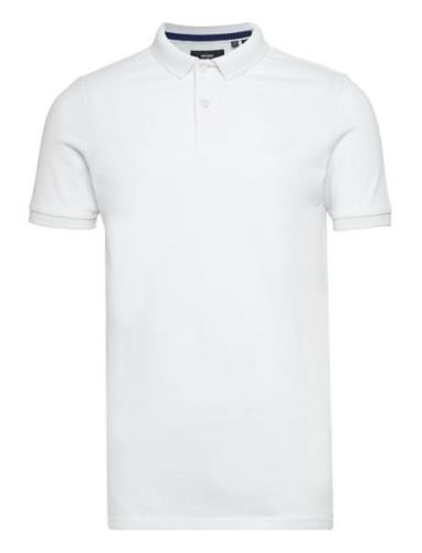 Superdry Classic Pique Polo Vit