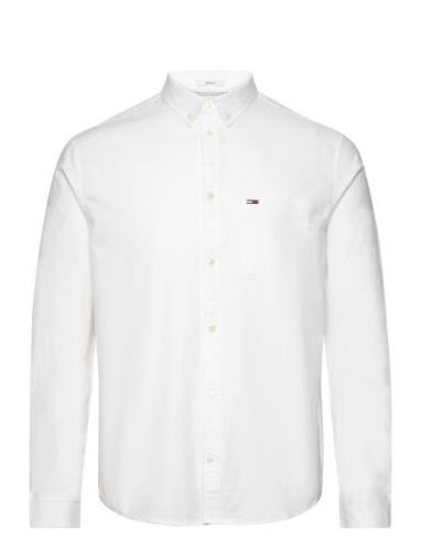 Tommy Jeans Tjm Reg Oxford Shirt Vit