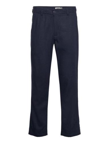 Sdallan Liam Bottoms Trousers Casual Blue Solid