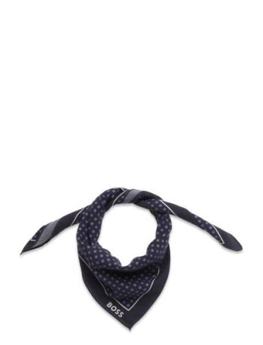 H-Bandana -241 Accessories Scarves Lightweight Scarves Navy BOSS