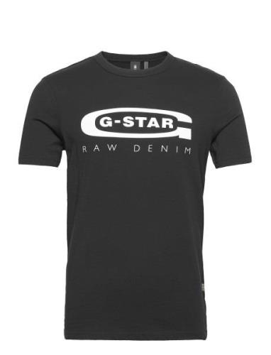 G-Star RAW Graphic 4 Slim R T S\S Svart