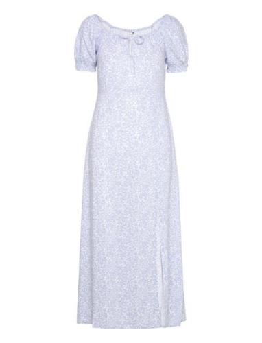Allison Long Dress Maxiklänning Festklänning Blue Bubbleroom