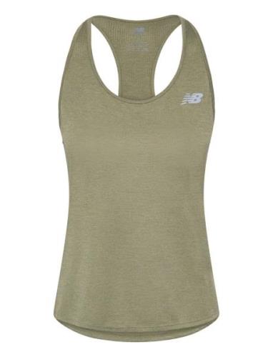 Athletics Tank Sport T-shirts & Tops Sleeveless Green New Balance