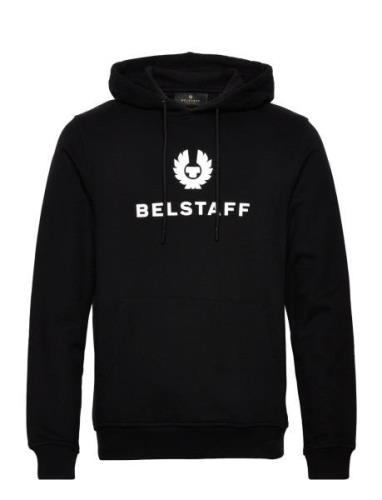 Belstaff Belstaff Signature Hoodie Black / Off White Svart