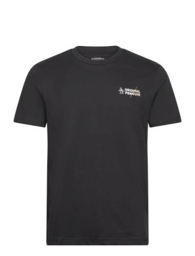 S/S Original Spliced Tops T-shirts Short-sleeved Black Original Pengui...