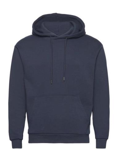 Jack & J S Jjebradley Sweat Hood Noos Marinblå