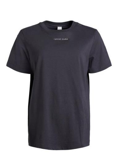 Essential Tee Cadiz Sport T-shirts & Tops Short-sleeved Black Rethinki...