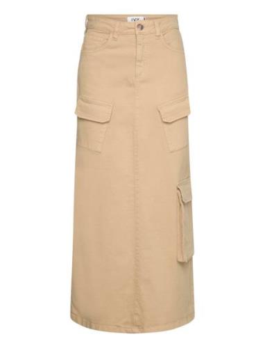 Ivy-Augusta Utility Maxi Skirt Khak Lång Kjol Khaki Green IVY Copenhag...