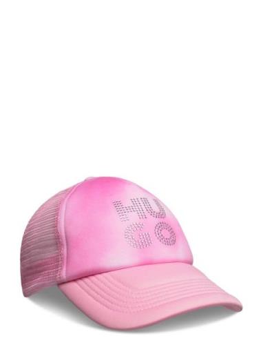 Bailee-St Accessories Headwear Caps Pink HUGO