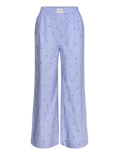 ROTATE Birger Christensen Highwaisted Pants Blå