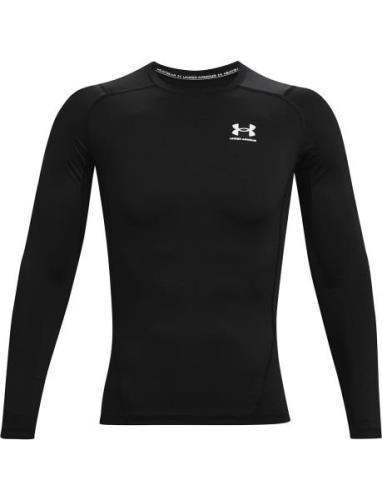 Ua Hg Armour Comp Ls Sport T-shirts Long-sleeved Black Under Armour