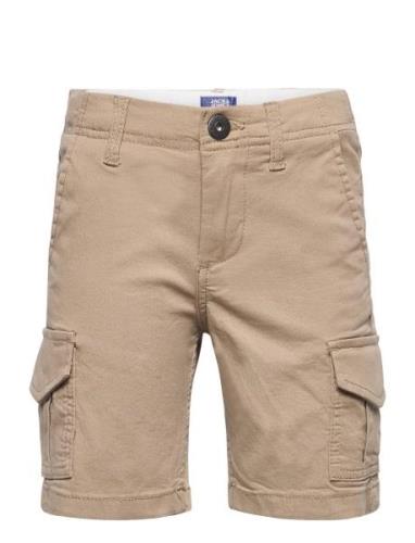 Jack & J S Jpstjoe Jjcargo Shorts Jnr Beige