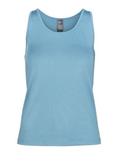 Elemental Singlet 2.0 Sport T-shirts & Tops Sleeveless Blue Johaug