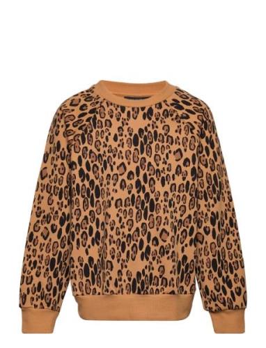 Mini Rodini Basic Leopard Sweatshirt Brun