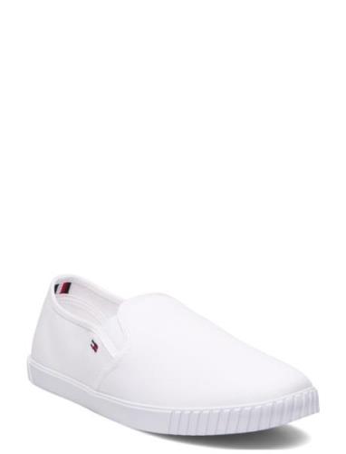 Tommy Hilfiger Canvas Slip-On Sneaker Vit